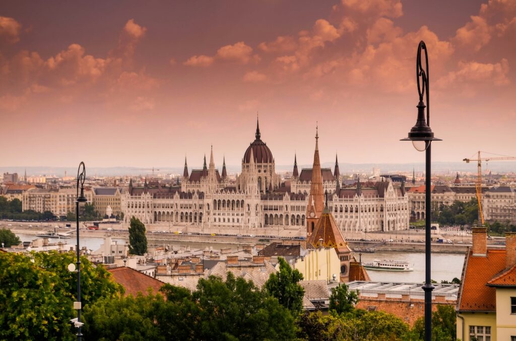 Hungarian Parliament in Budapest