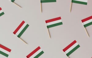 Hungarian flags